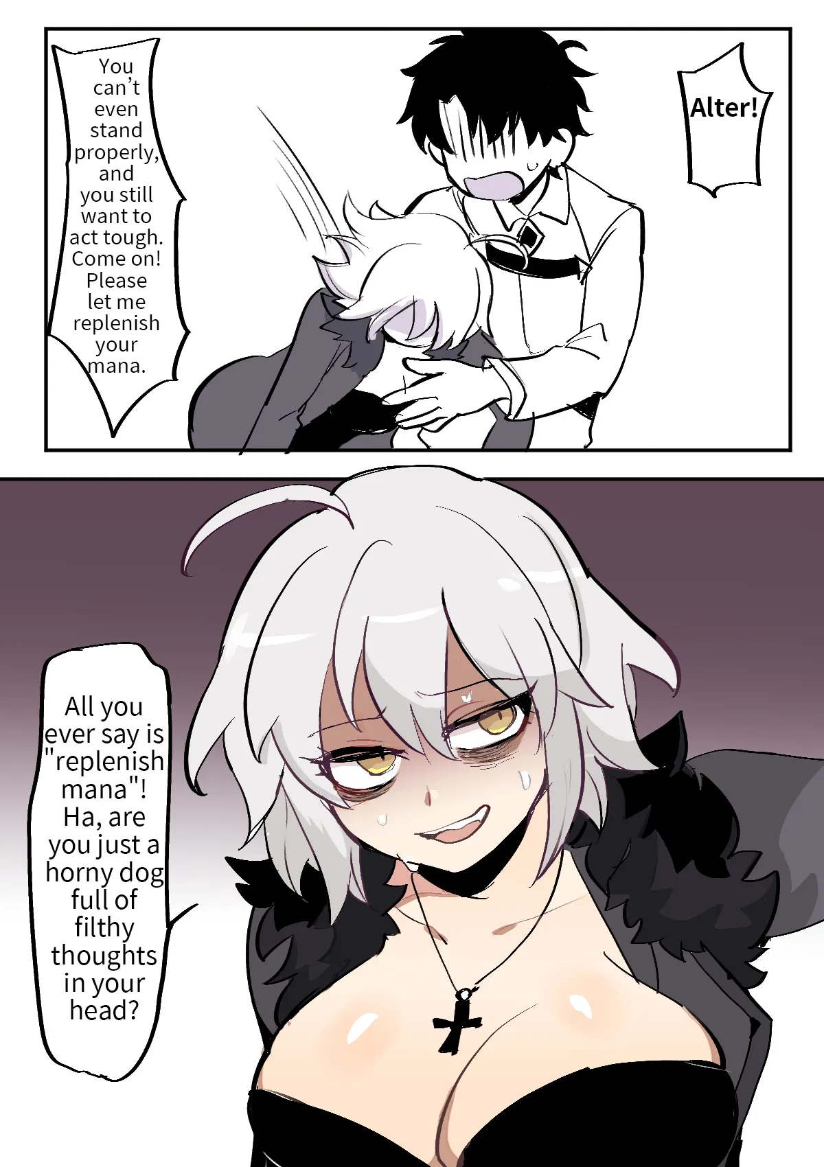 Fate/Grand Order Body Swap page 4 full
