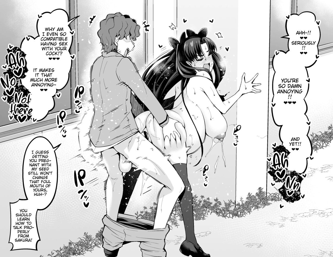 Tosaka Rin, Shinji to Uwaki Sex 3 | Tohsaka Rin Had Cheating Sex With Shinji 3 page 6 full