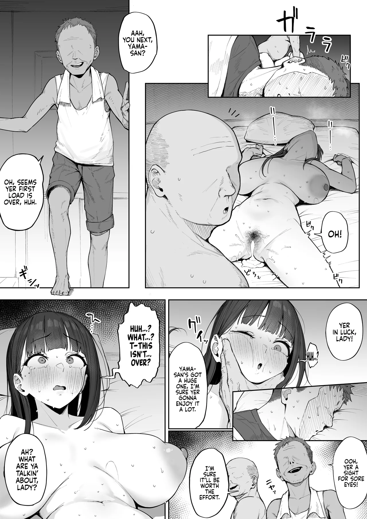Yobai Fuushuu no aru mura ni Ijuushite shimatta Fuufu | A Couple who moved to a Village with a tradition of Sneaking into a Woman's Bed page 7 full