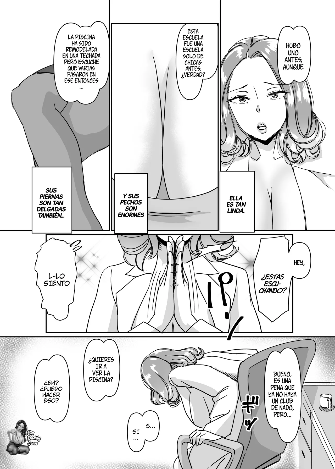 Poolside de Sensei-tachi to Tanoshindemasu | Divirtiendome Con Las Profesoras Junto A La Piscina page 11 full