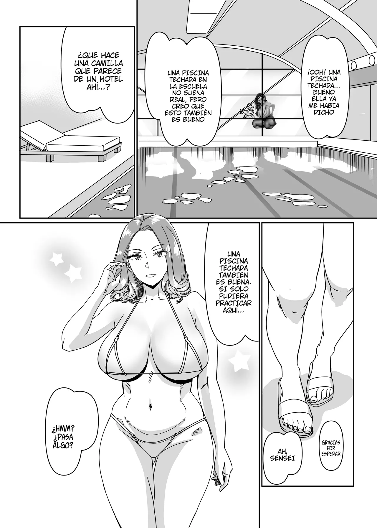Poolside de Sensei-tachi to Tanoshindemasu | Divirtiendome Con Las Profesoras Junto A La Piscina page 12 full