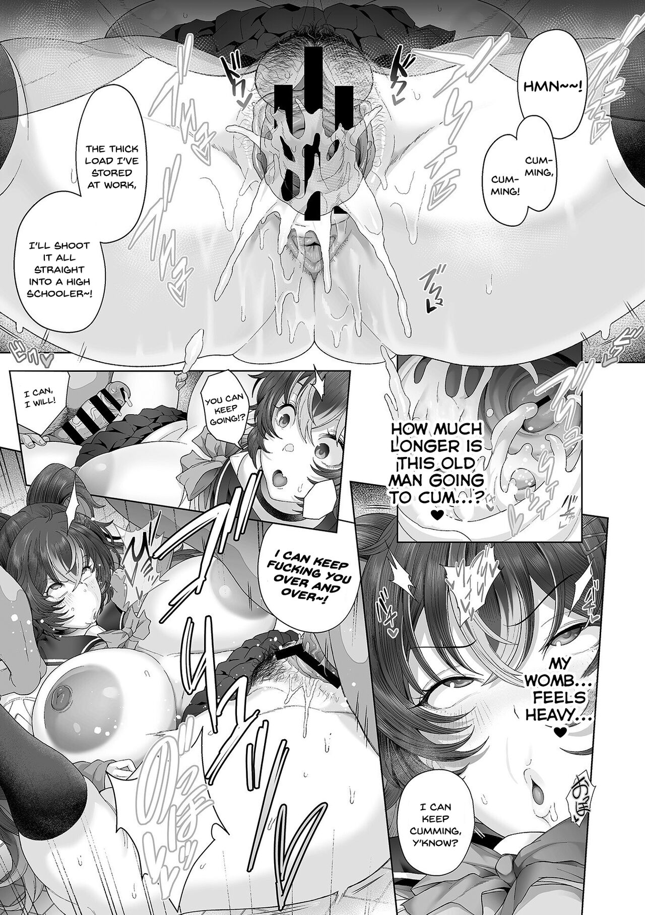 Seishori Gimuka Sekai - Sekkusu Ga Kyosei-tekina Sekai Ch.1-3 page 12 full