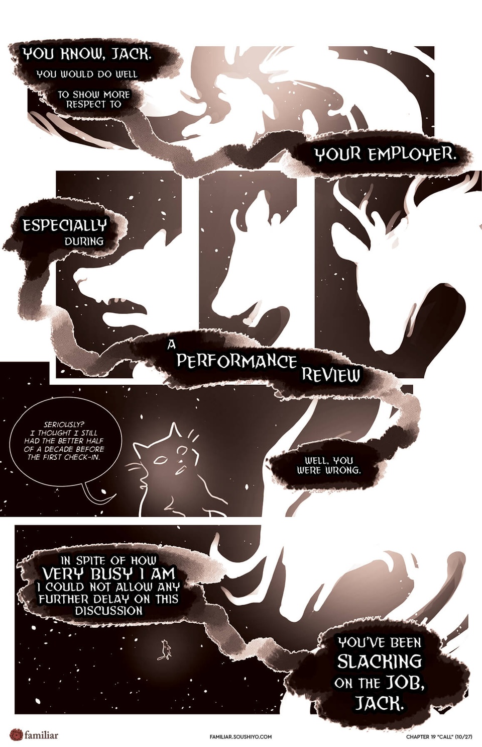 Familiar  - Act 3 - Chapter 19: Call page 11 full