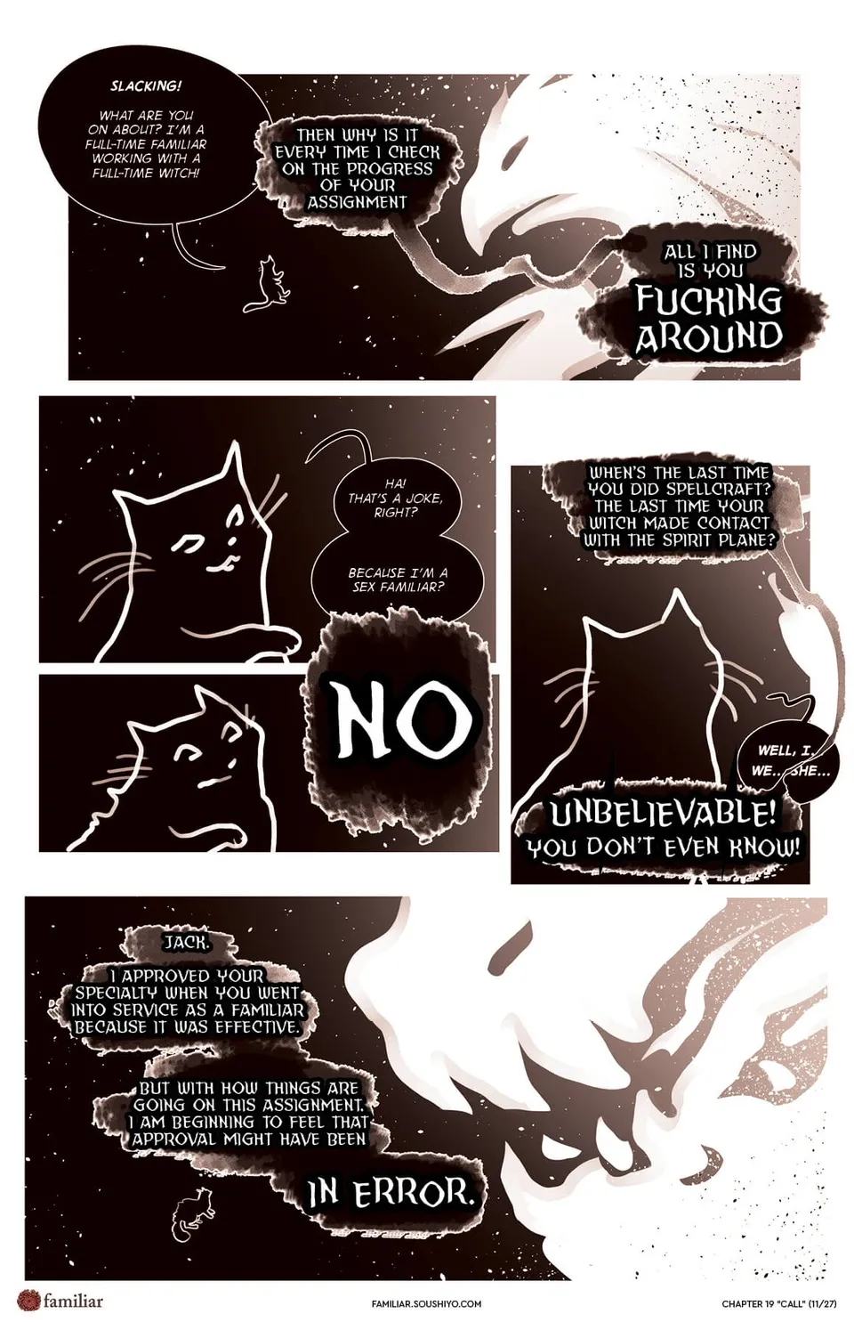 Familiar  - Act 3 - Chapter 19: Call page 12 full