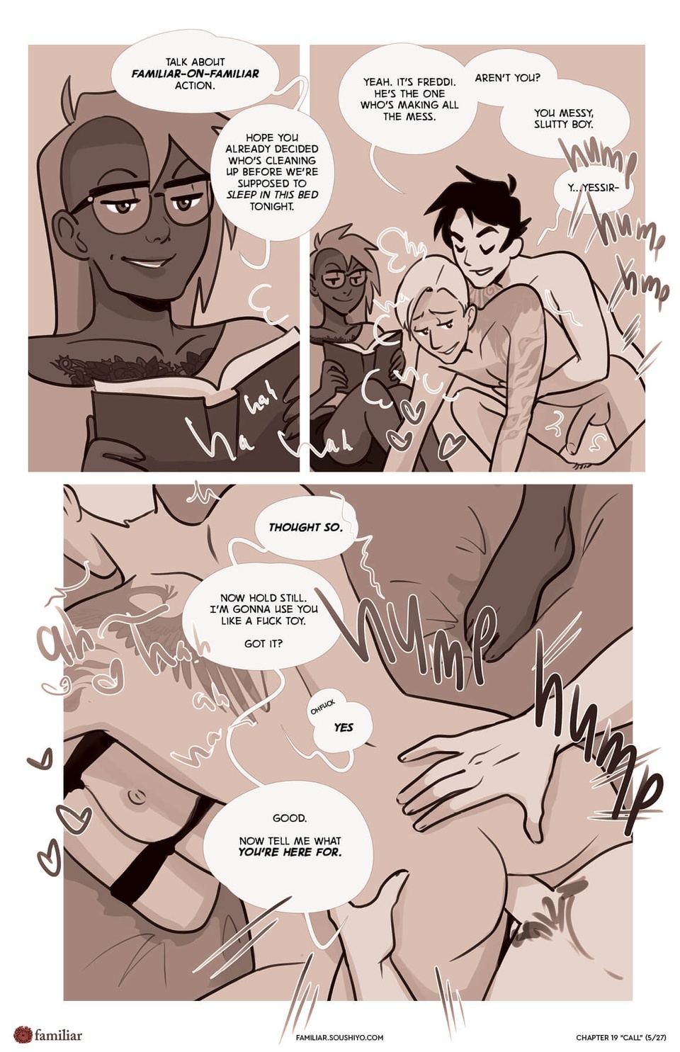 Familiar  - Act 3 - Chapter 19: Call page 6 full