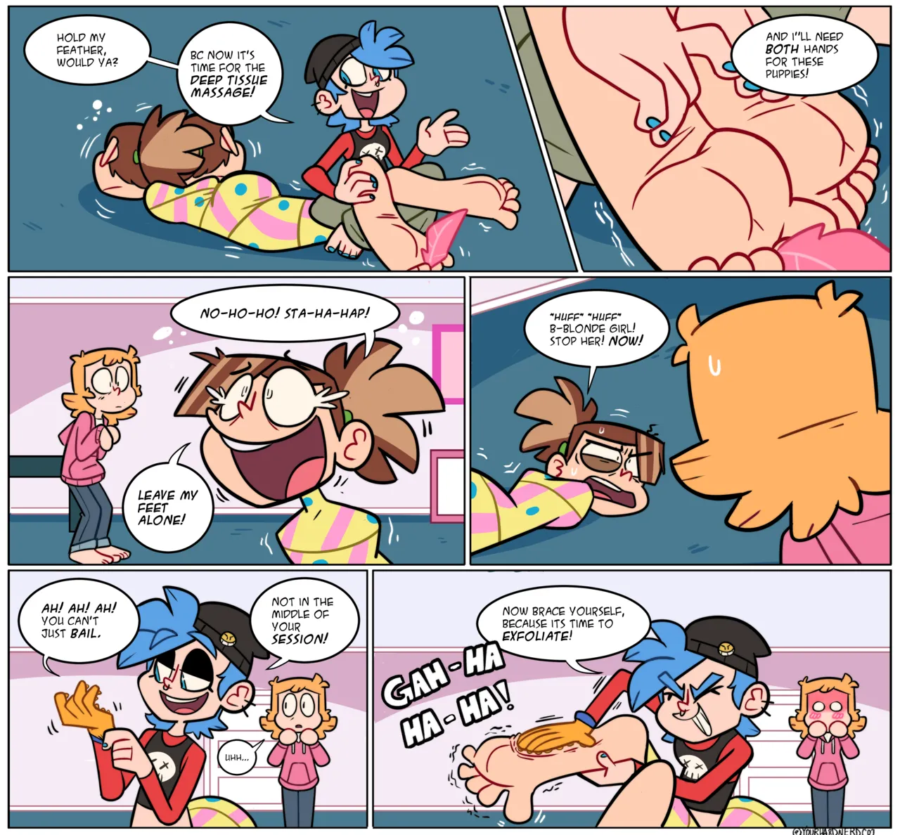 Yourhardnerdcollectr - Carol Comes to Visit page 12 full