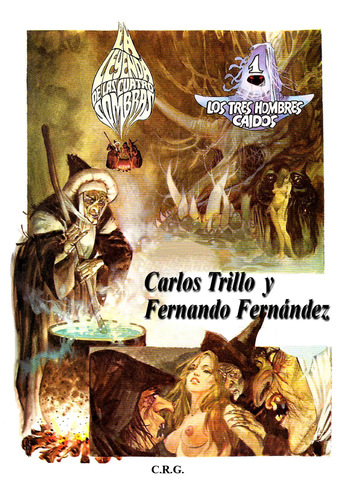 [Fernando Fernández] La Leyenda de las Cuatro Sombras [Spanish] cover
