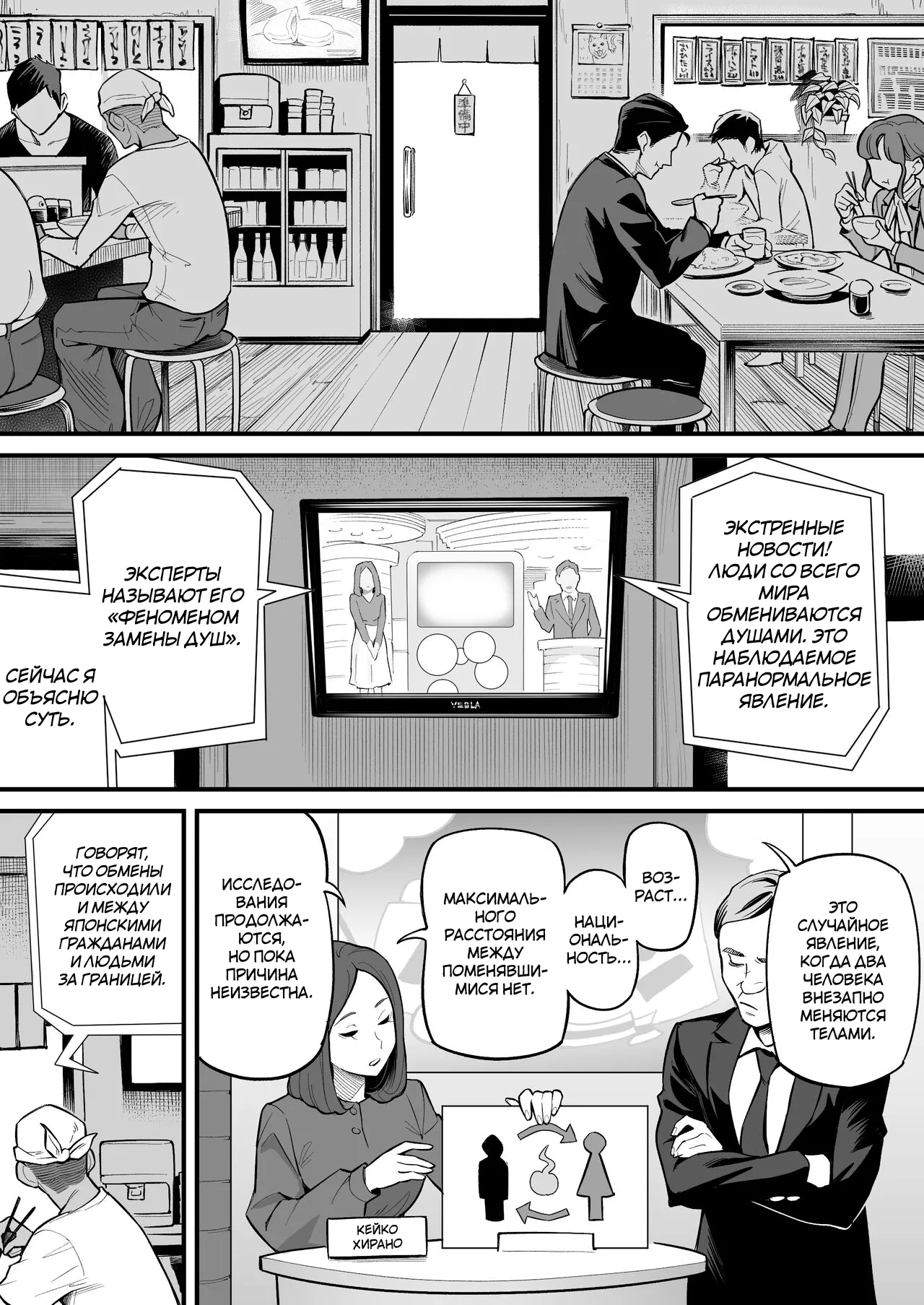 Tamashii Irekawari Genshou - Case 1 Fukami Shiori no Baai | Феномен обмена душ -Случай 1 Сиори Фуками- page 11 full