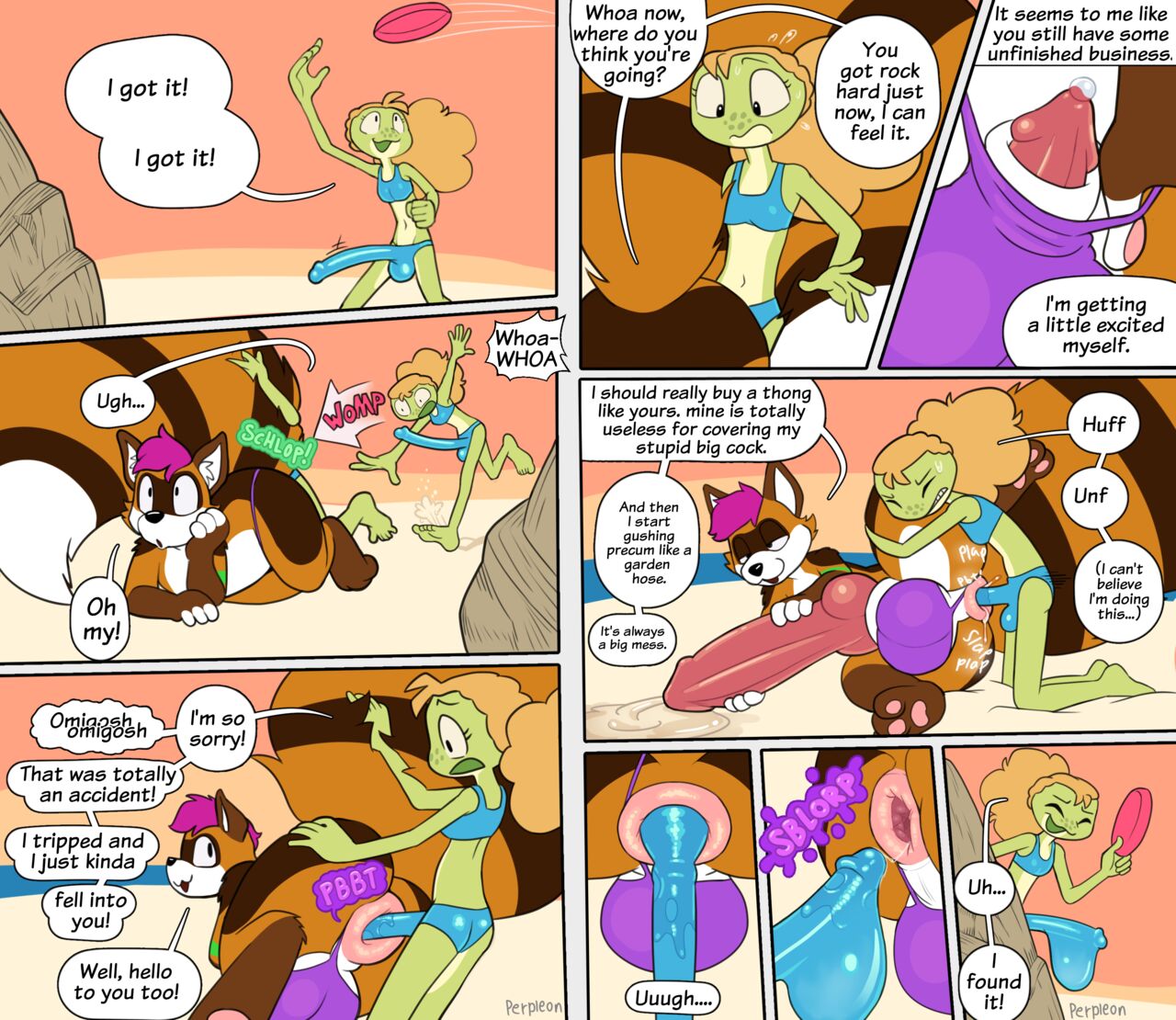 Megan at the Beach page 3 full