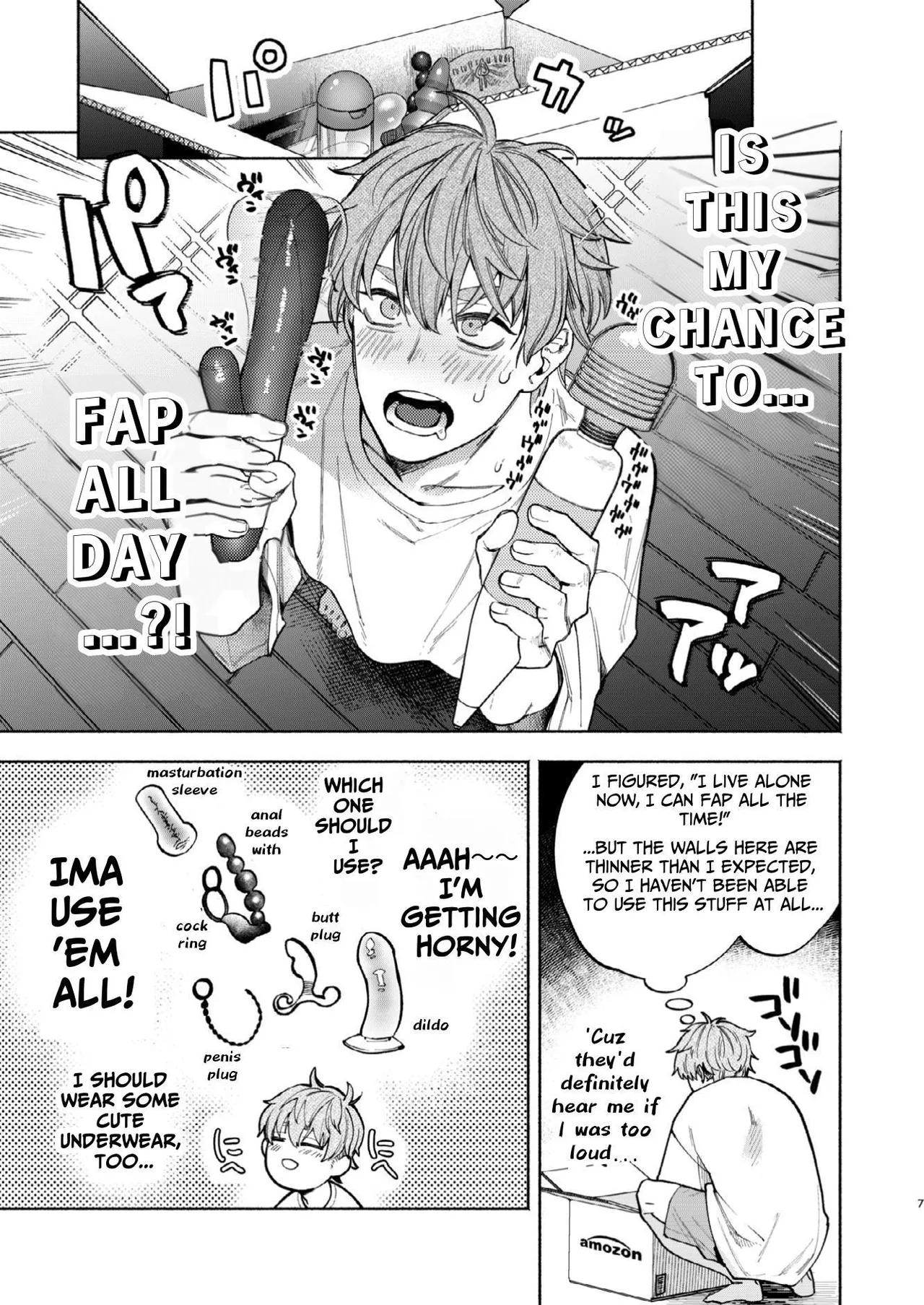 It's Raining, And I've Got Time To Kill, So I'm Gonna Masturbate Like Crazy page 7 full