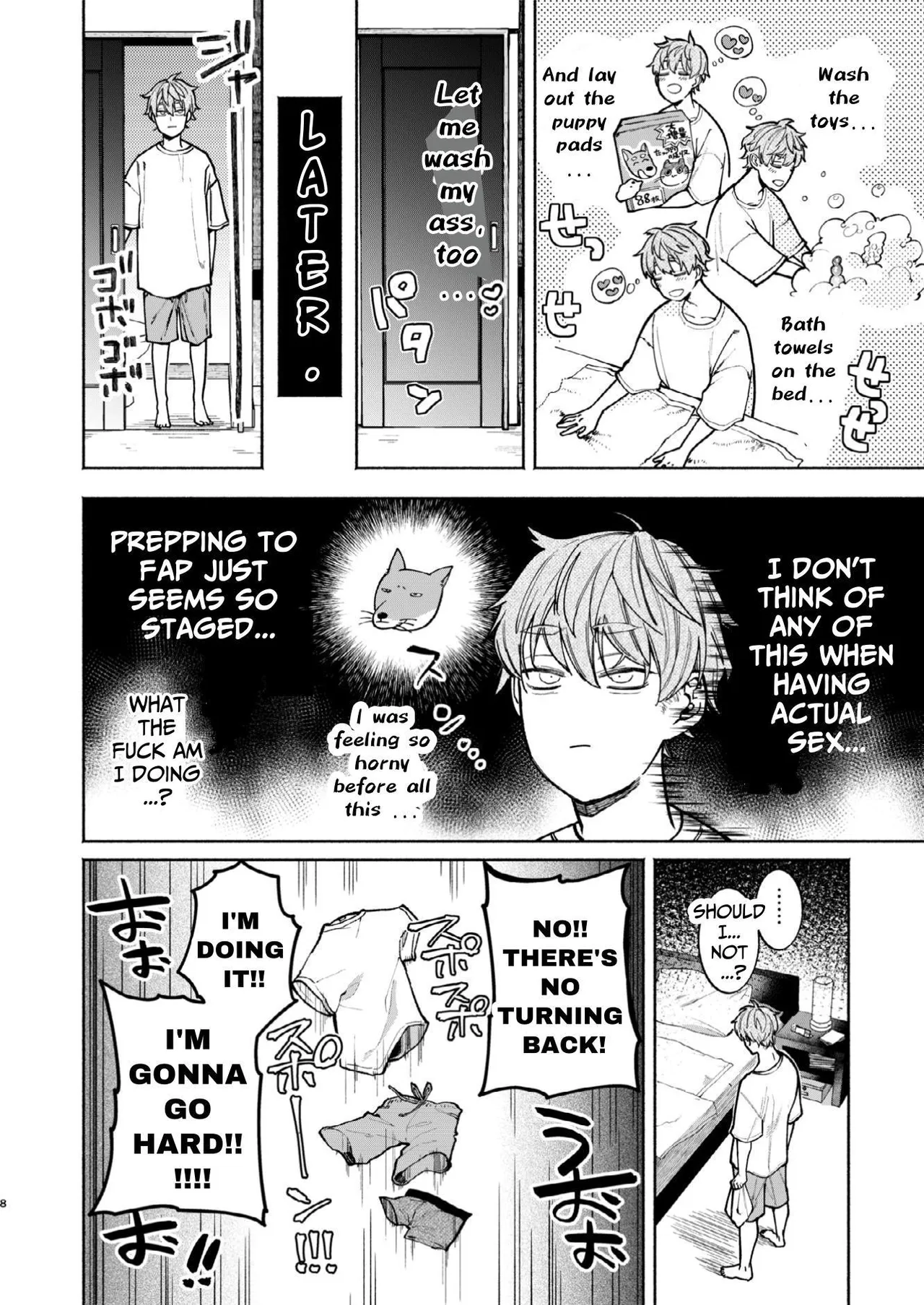 It's Raining, And I've Got Time To Kill, So I'm Gonna Masturbate Like Crazy page 8 full