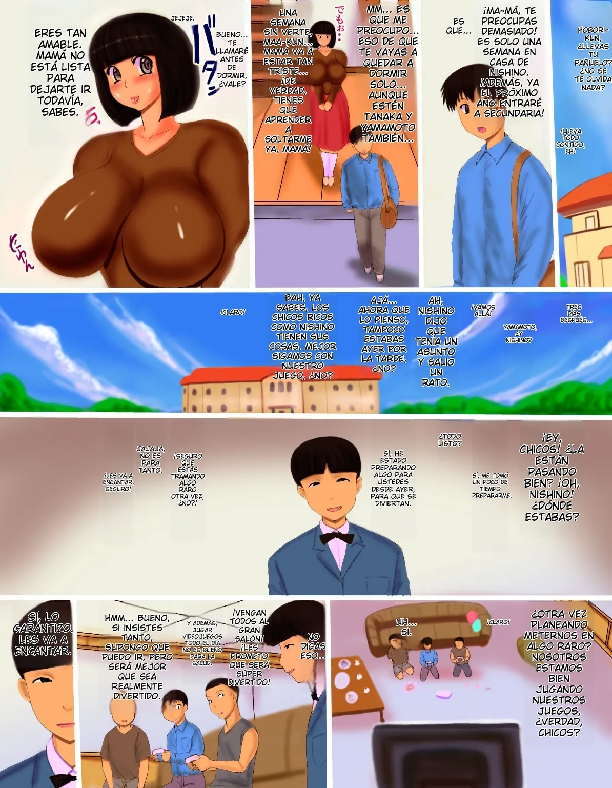 Mama Tori Game - Spanish page 2 full