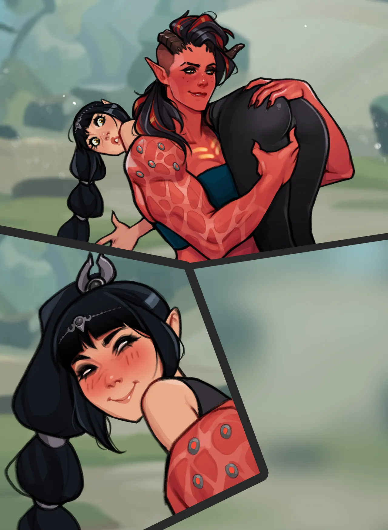 Shadowheart x Karlach page 10 full