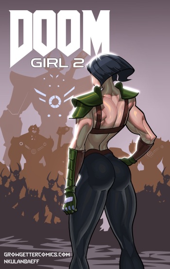 [GrowGetterComics] Doom Girl 2 cover