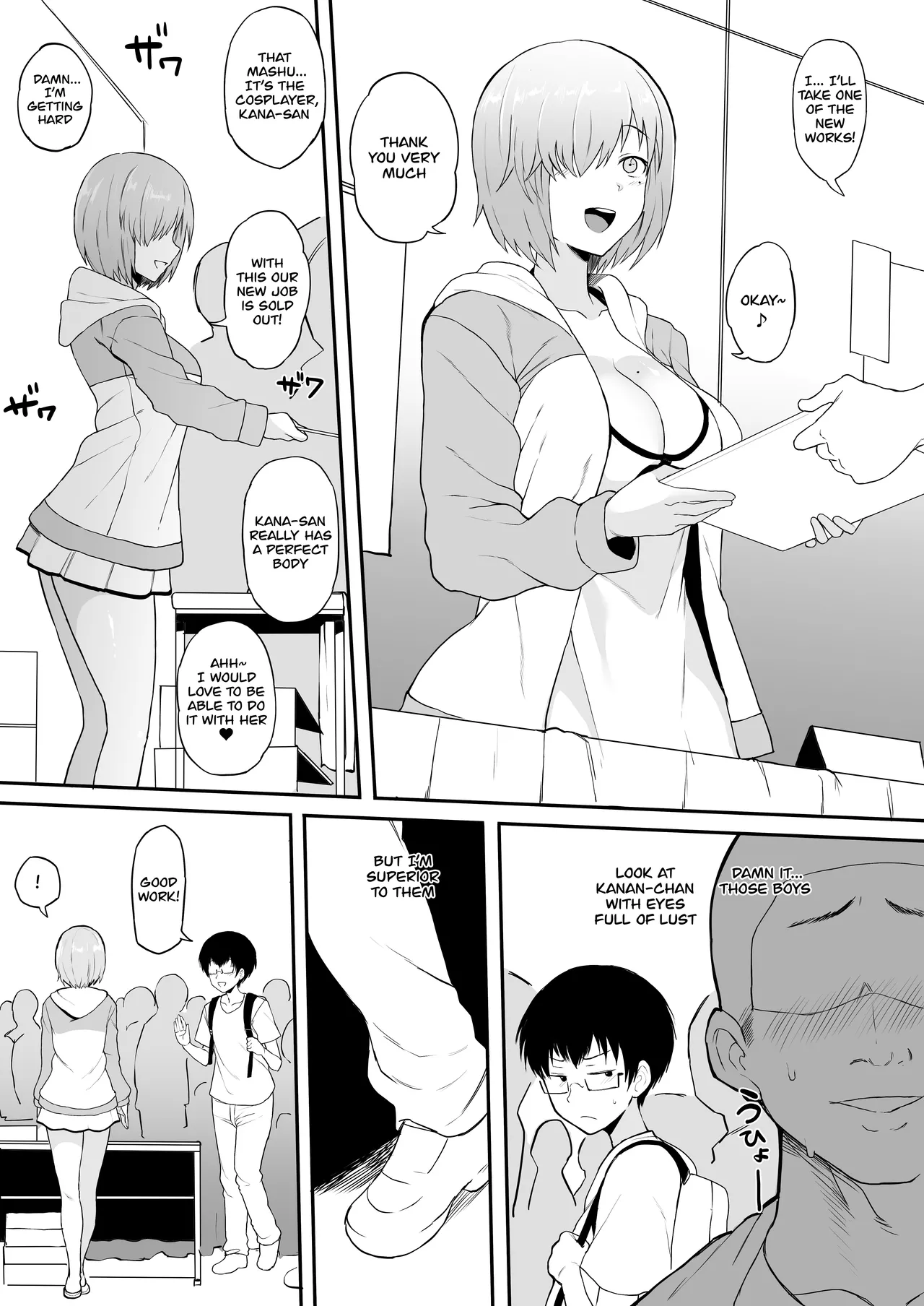 Cosplayer Kanojo NTR Manga page 3 full