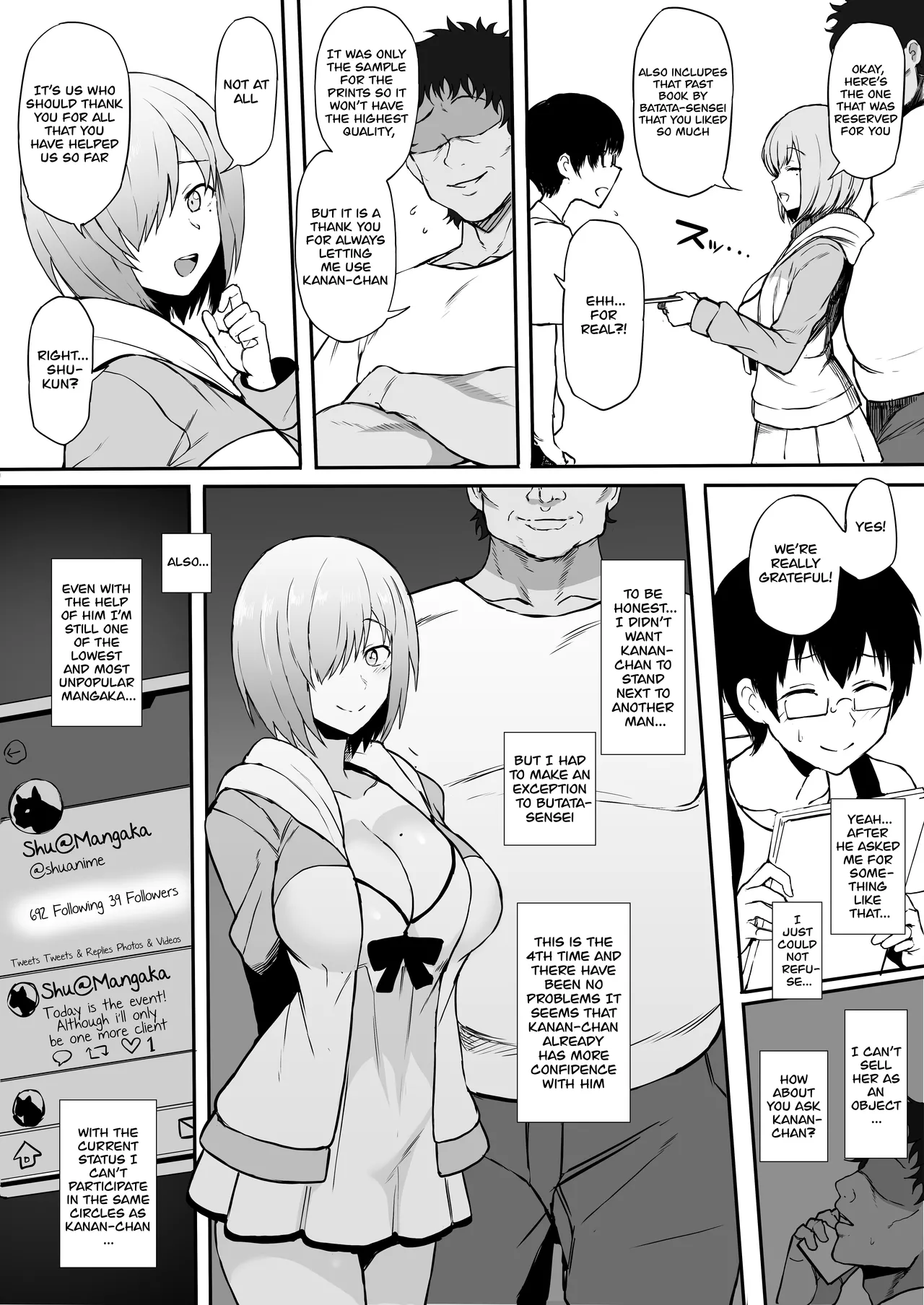 Cosplayer Kanojo NTR Manga page 8 full