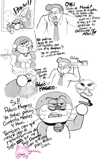 [Krysher] Polvos Magicos (Doraemon) cover