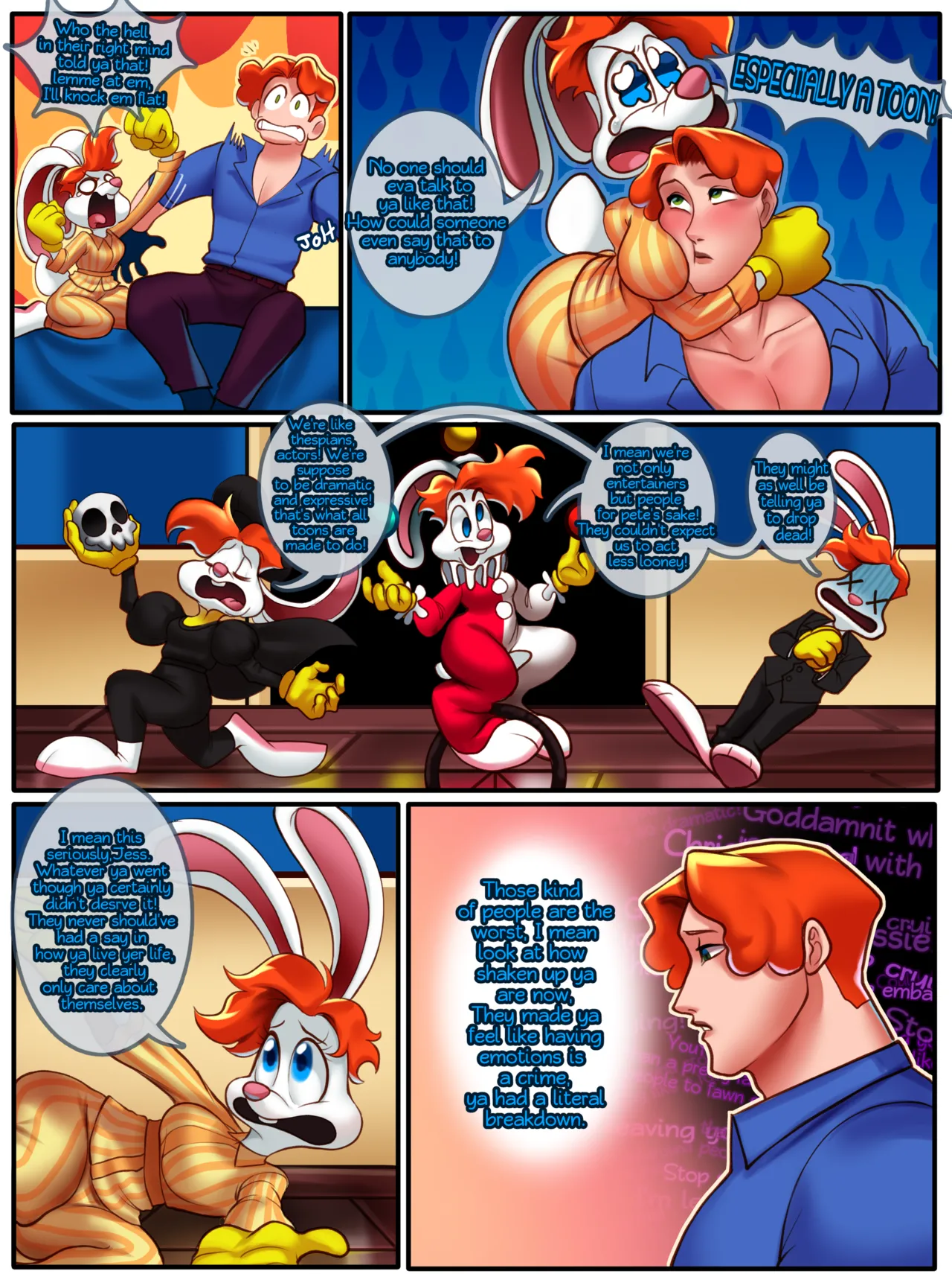 Who CREAMPIED! Rosey Rabbit page 11 full