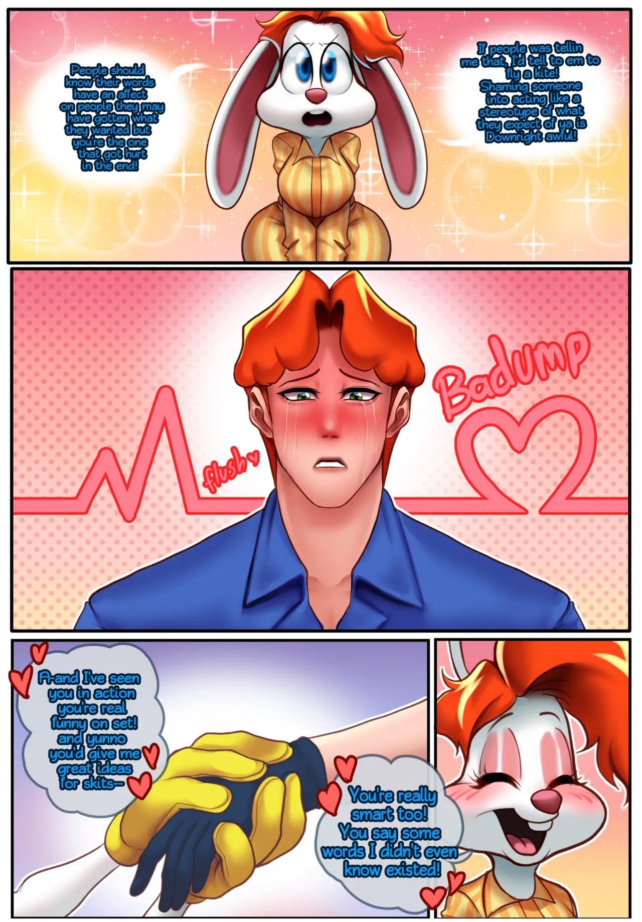 Who CREAMPIED! Rosey Rabbit page 12 full