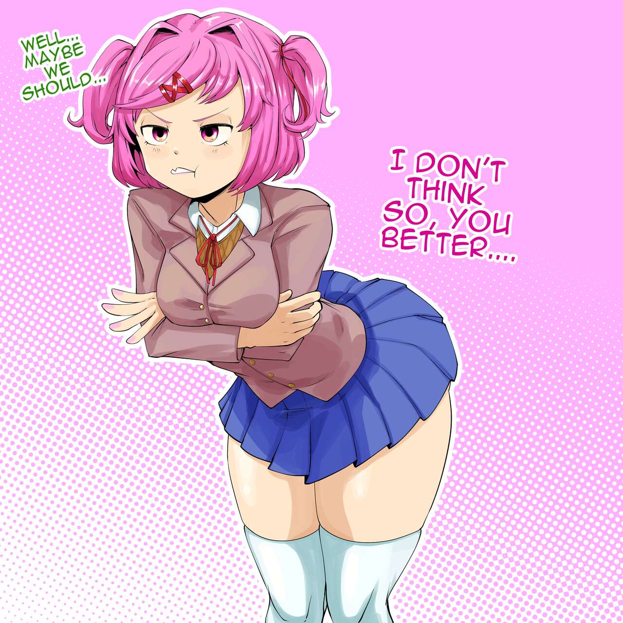 Monika & Natsuki page 1 full