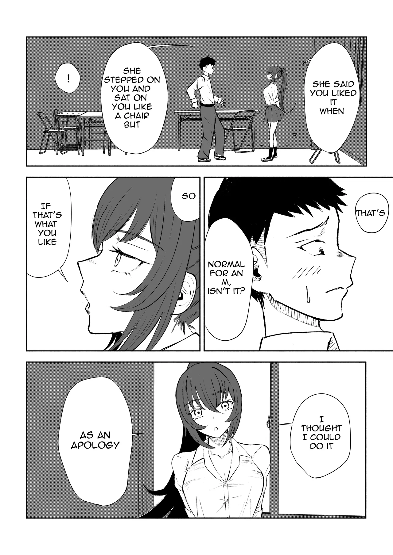 Hokago no Ashi Maso Choukyou | After School Foot-Masochist Training page 12 full