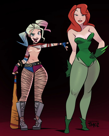 [Jmoz Comix] Poison Ivy & Harley Quinn cover