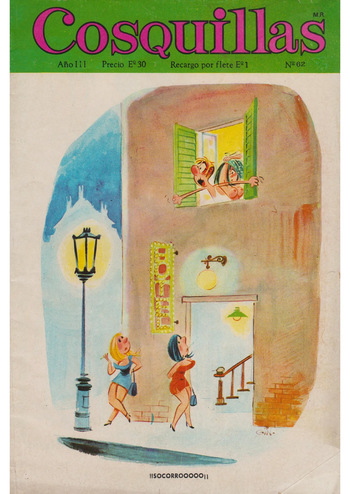 Revista Cosquillas #62 [Spanish] cover