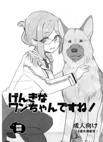 (C105) [The HORIZON (Tsurugi)] Genki na Wan-chan desu ne! (Kantai Collection -KanColle-) cover