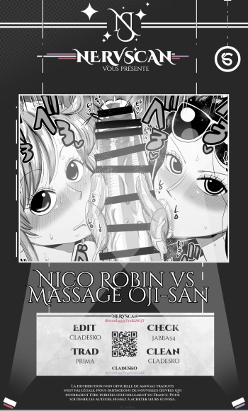 [CRAFT (Kiliu)] Nico Robin Vs. Masseur Old Man {nervscan} (One Piece)(french) cover