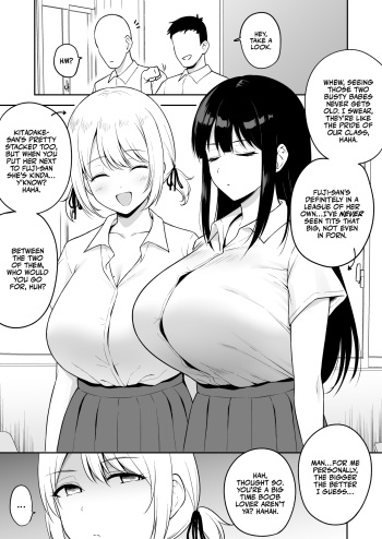 [Yue] Class de Nibanme ni Oppai ga Ookii Onna Tomodachi | Female Friend with the Second Biggest Boobs in Class [English] [korafu] cover