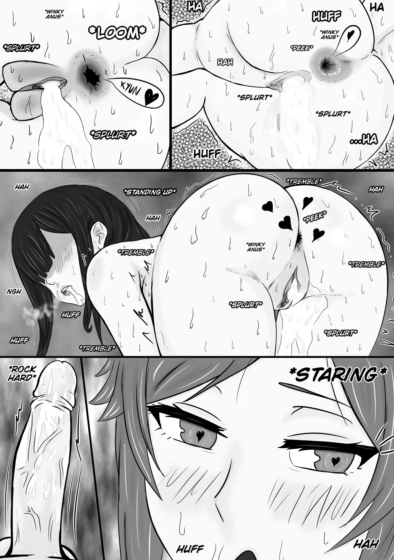 Tomo-chan is... gonna pop my cherry. Second Part page 10 full