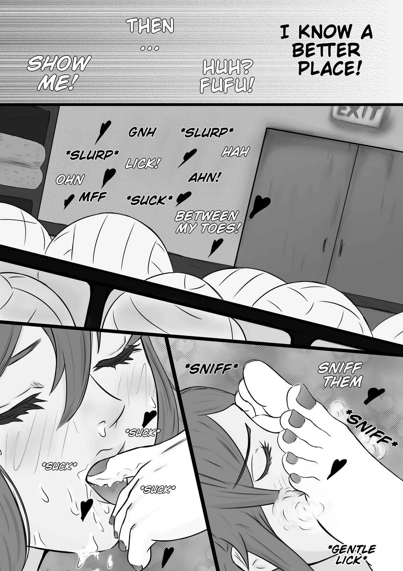 Tomo-chan is... gonna pop my cherry. Second Part page 3 full