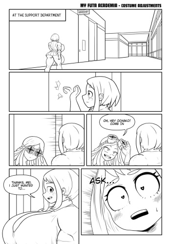 My Futa Academia: Costume Adjustments [Bananarama] cover