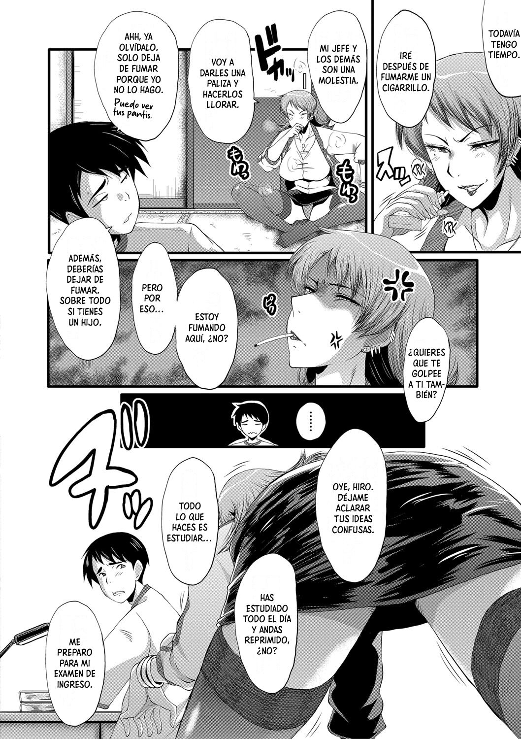 Dakigokochi ga Ii Yankee na Oba | Mi Apetecible Tía Delincuente page 6 full