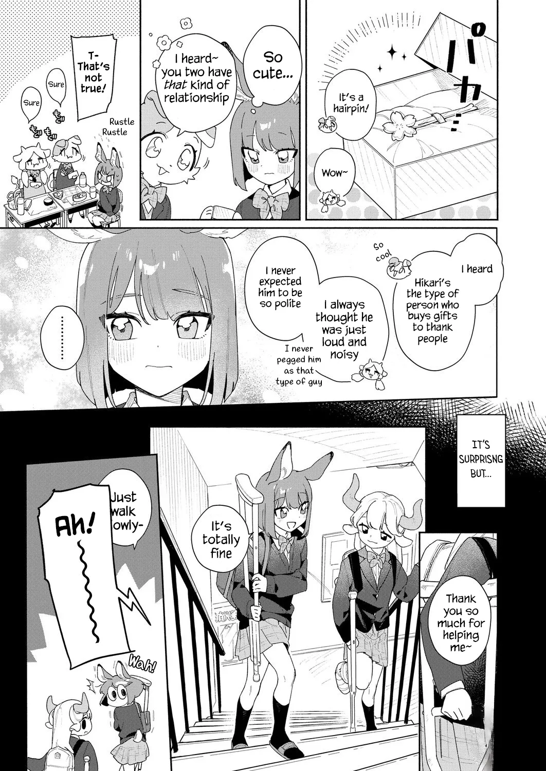 Kimi no Koe de Boku o Tokashite ~ Lion-kun no Binkan na Omimi~ | Melt me with your voice - Lion-kun's sensitive ears ♡ page 6 full