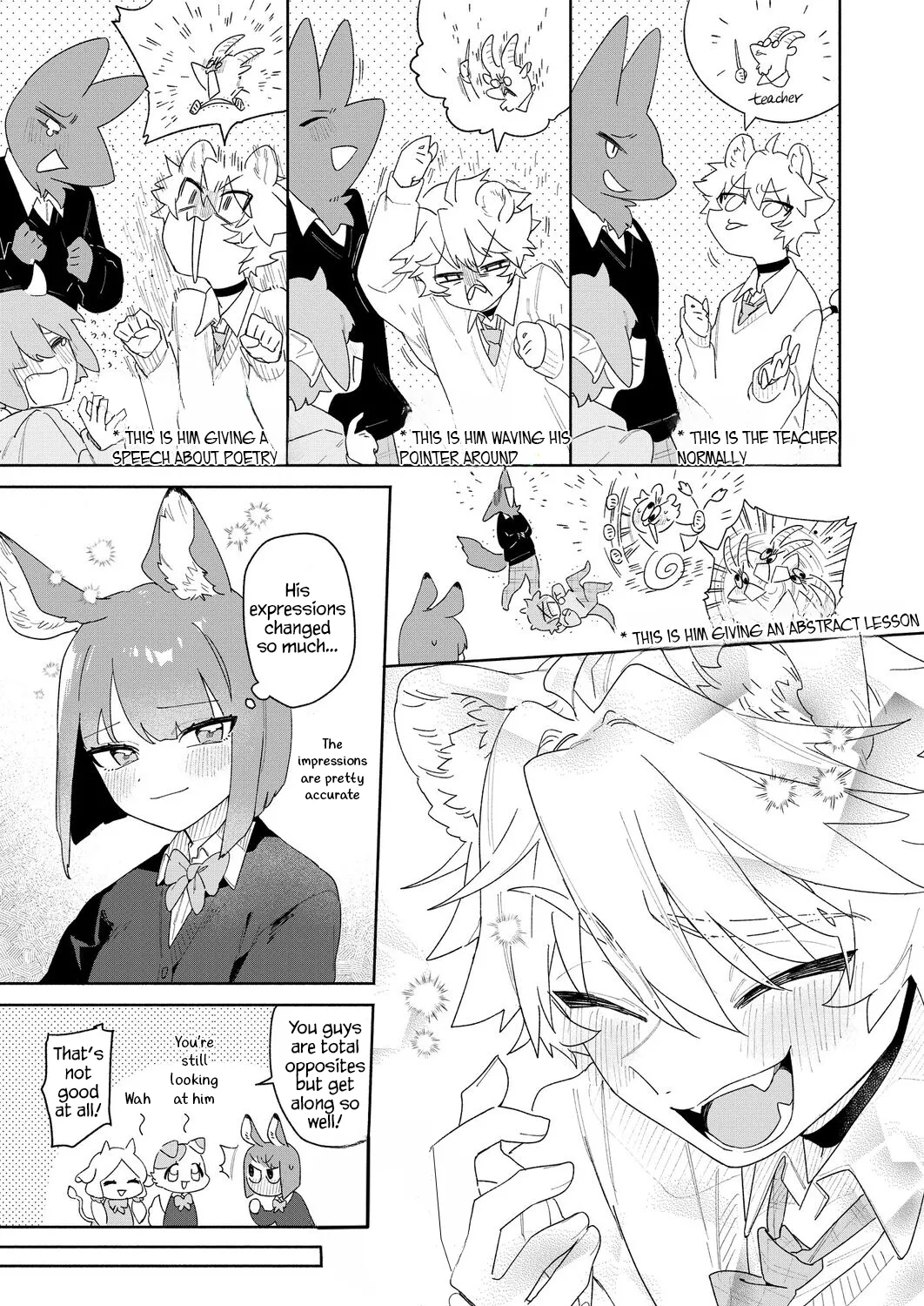 Kimi no Koe de Boku o Tokashite ~ Lion-kun no Binkan na Omimi~ | Melt me with your voice - Lion-kun's sensitive ears ♡ page 8 full