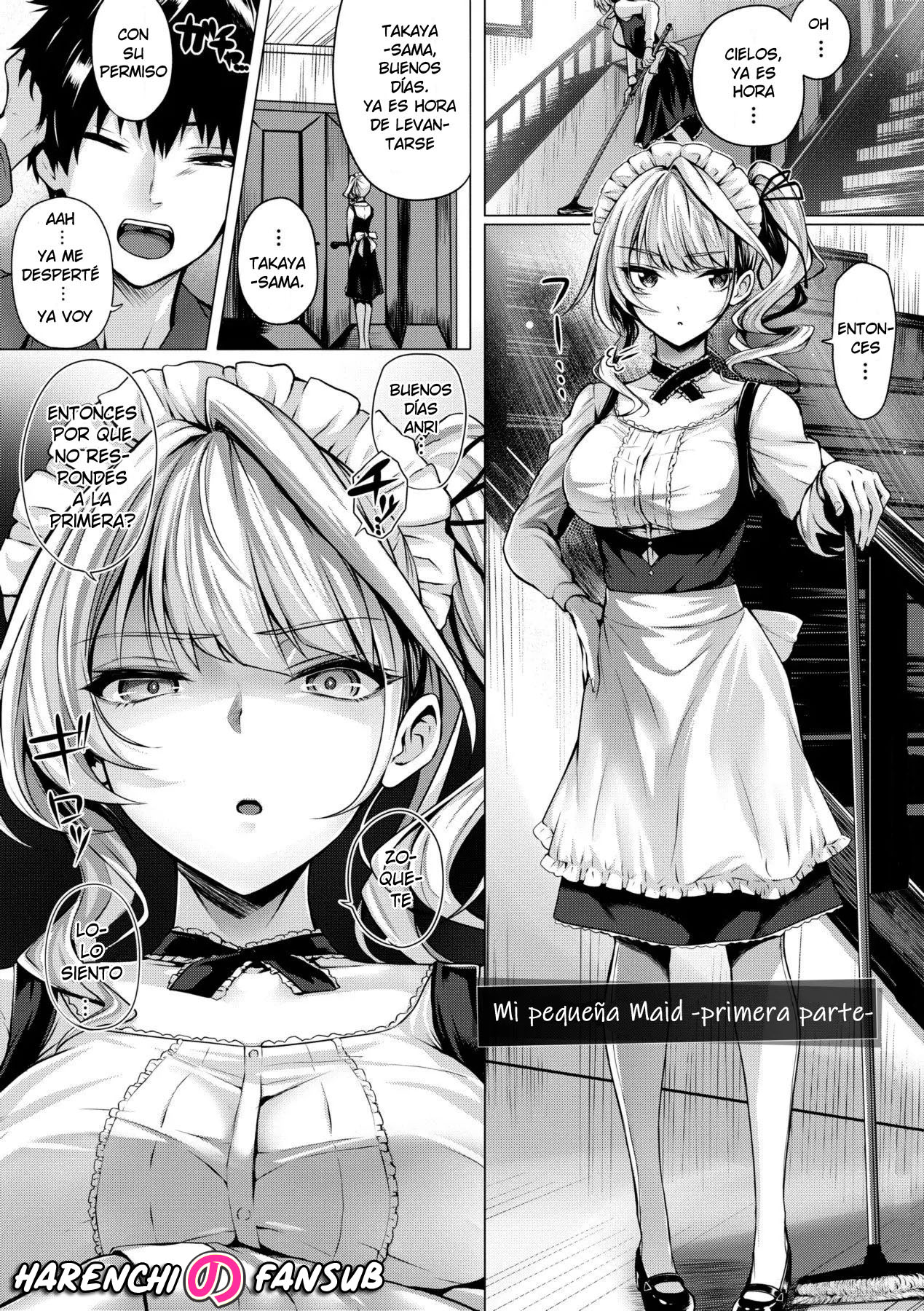 Little My Maid -first half- | Mi Pequeña Maid -primera parte- page 1 full