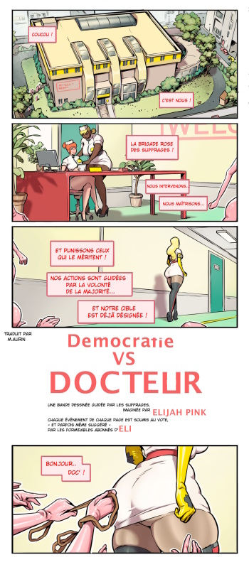 [Elijah Pink] - Democratrie Vs. Docteur - [French] cover