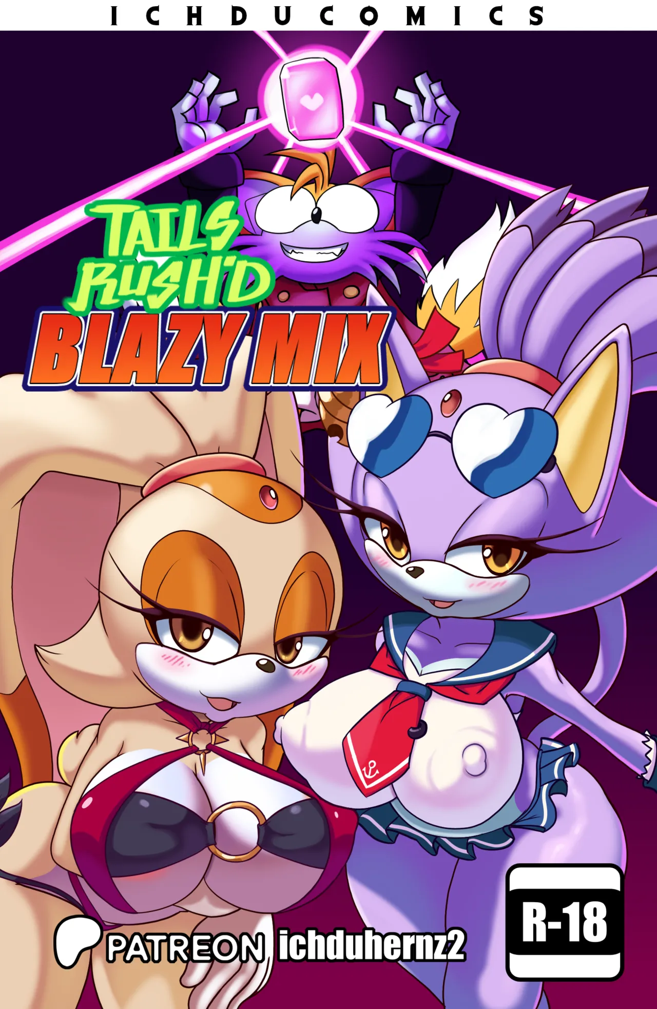 Tails Rush'd: Blazy Mix page 1 full