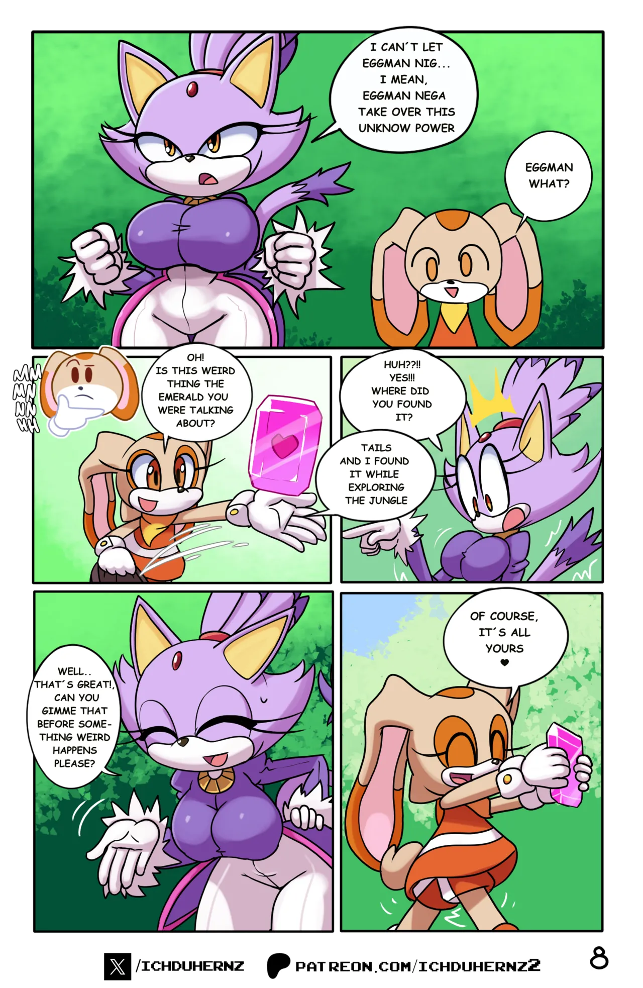Tails Rush'd: Blazy Mix page 11 full