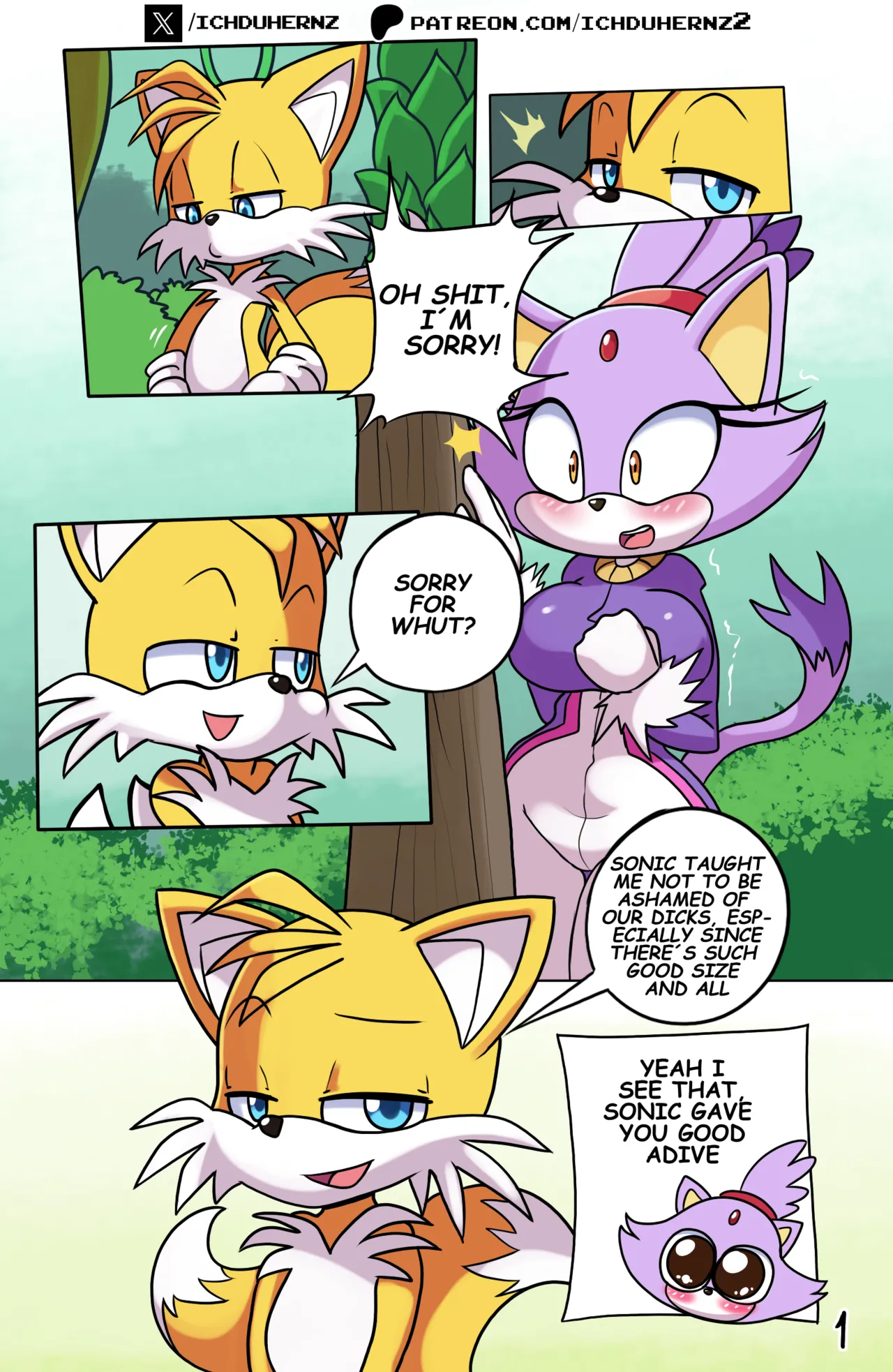 Tails Rush'd: Blazy Mix page 4 full