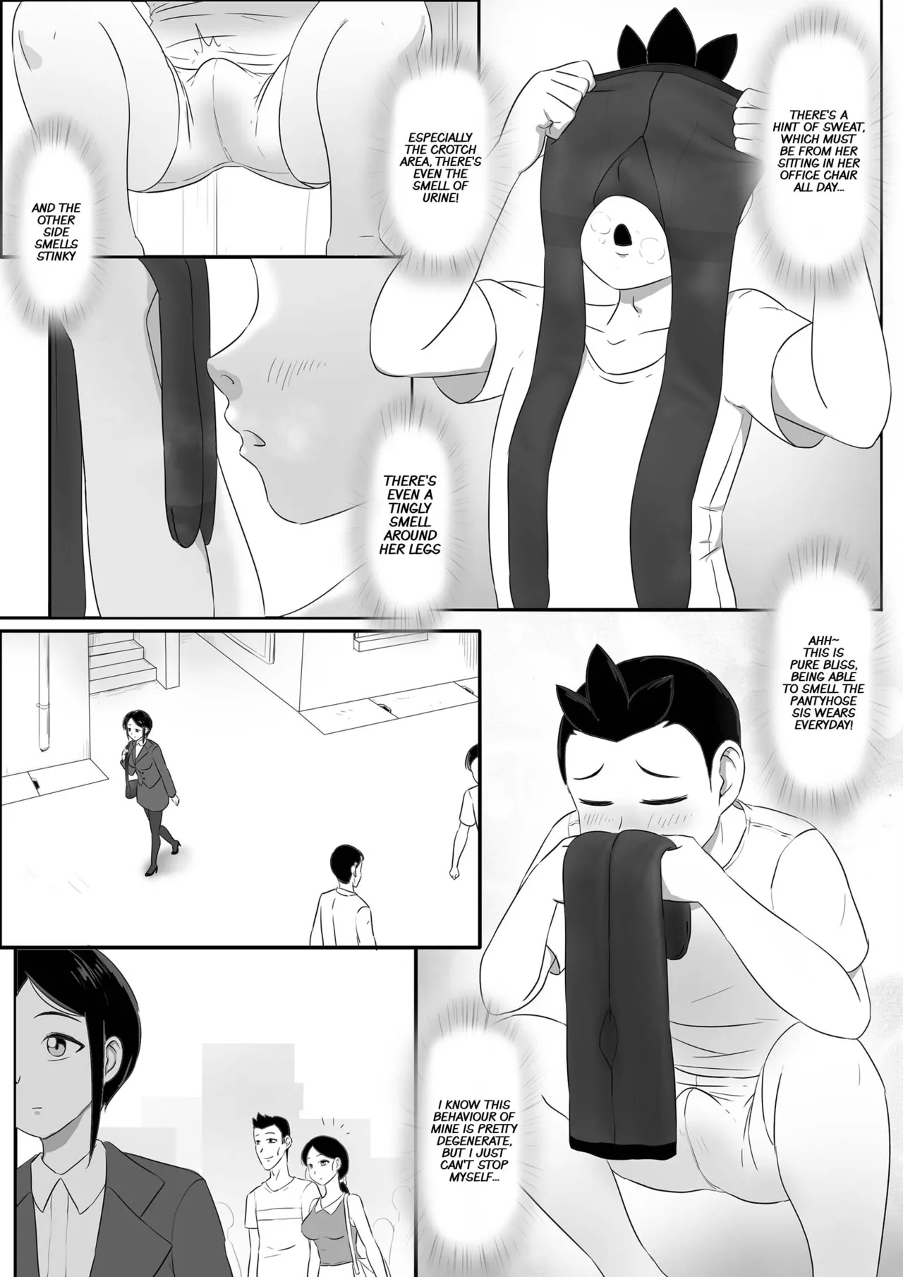 Parasite Extra - Tsukioi's younger brother, continued page 4 full