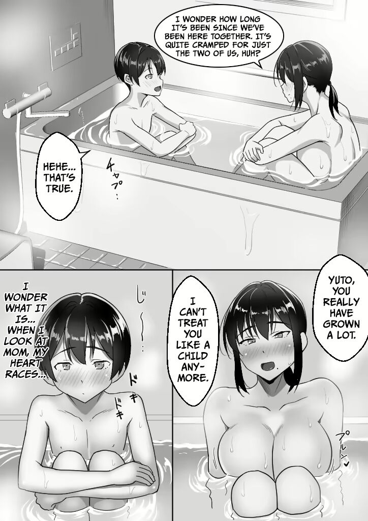 Binbou Gurashi na Boshi Katei no Oyako Koubi wa Kimochi Ii. | Mother & Son Bonding in a Poor Single-Parent Household Feels Good page 10 full