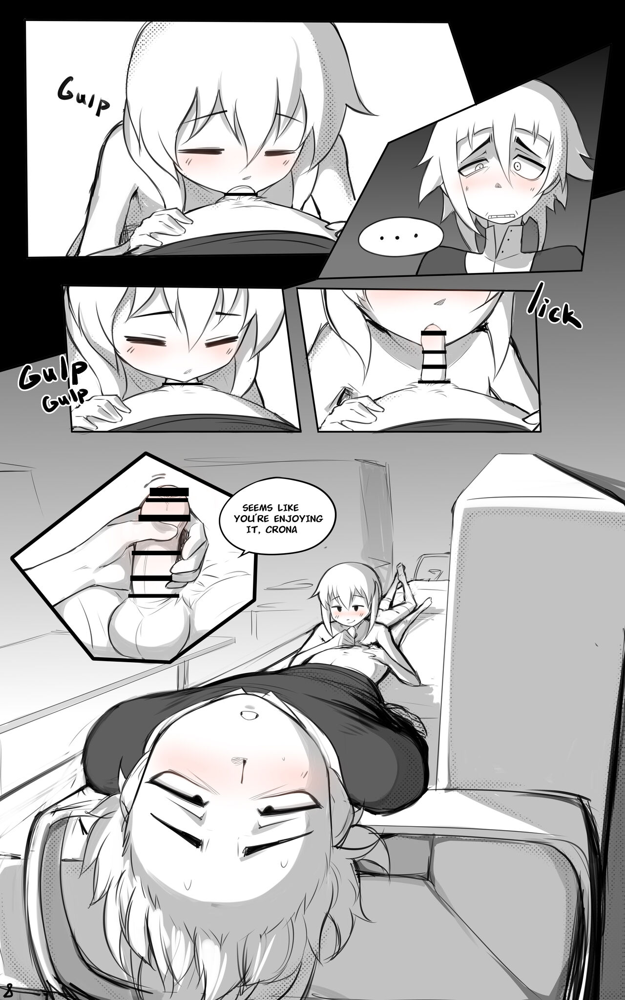 Maka x Crona page 9 full