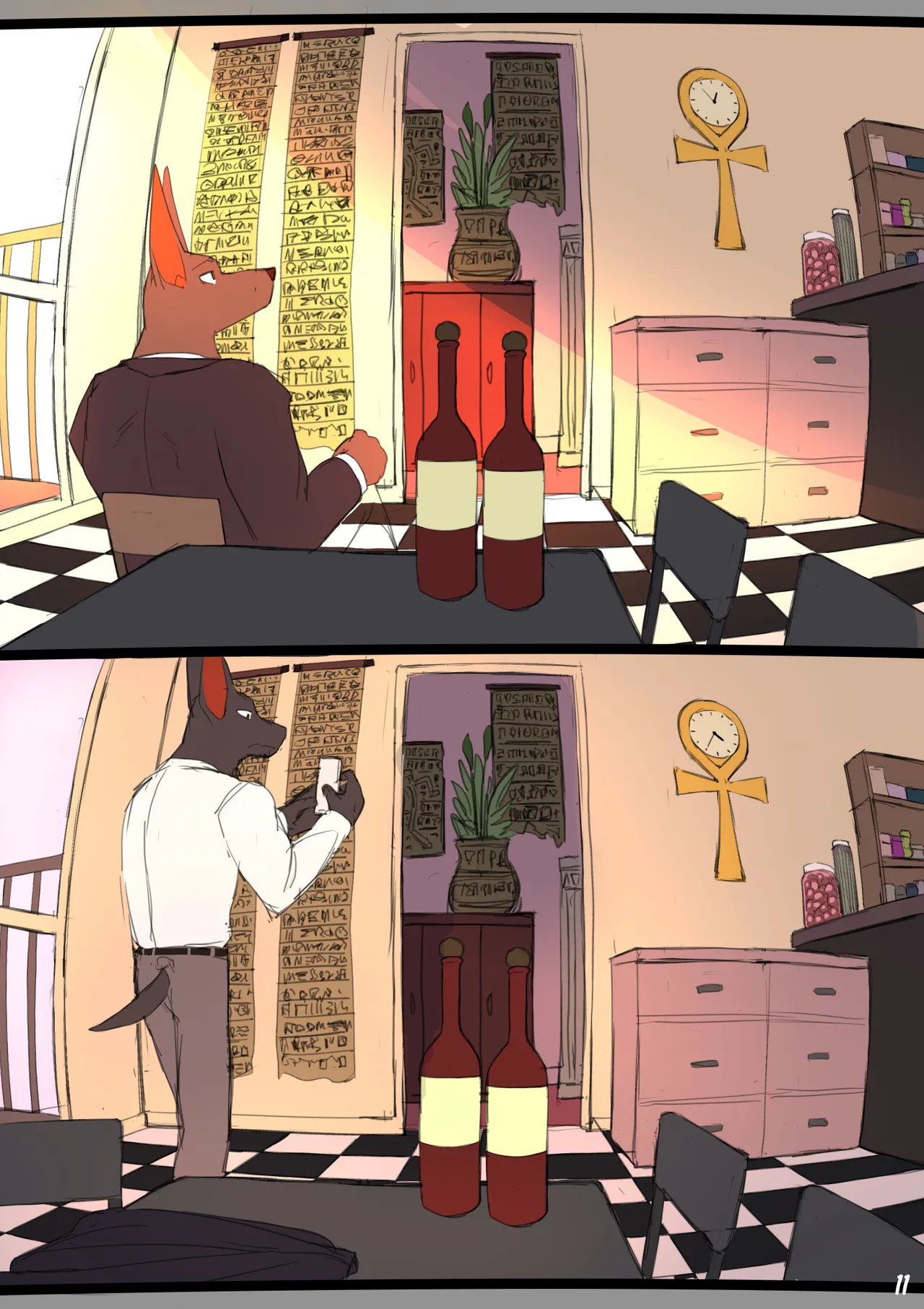 Anubis Dad Chapter 1 And Extras page 12 full
