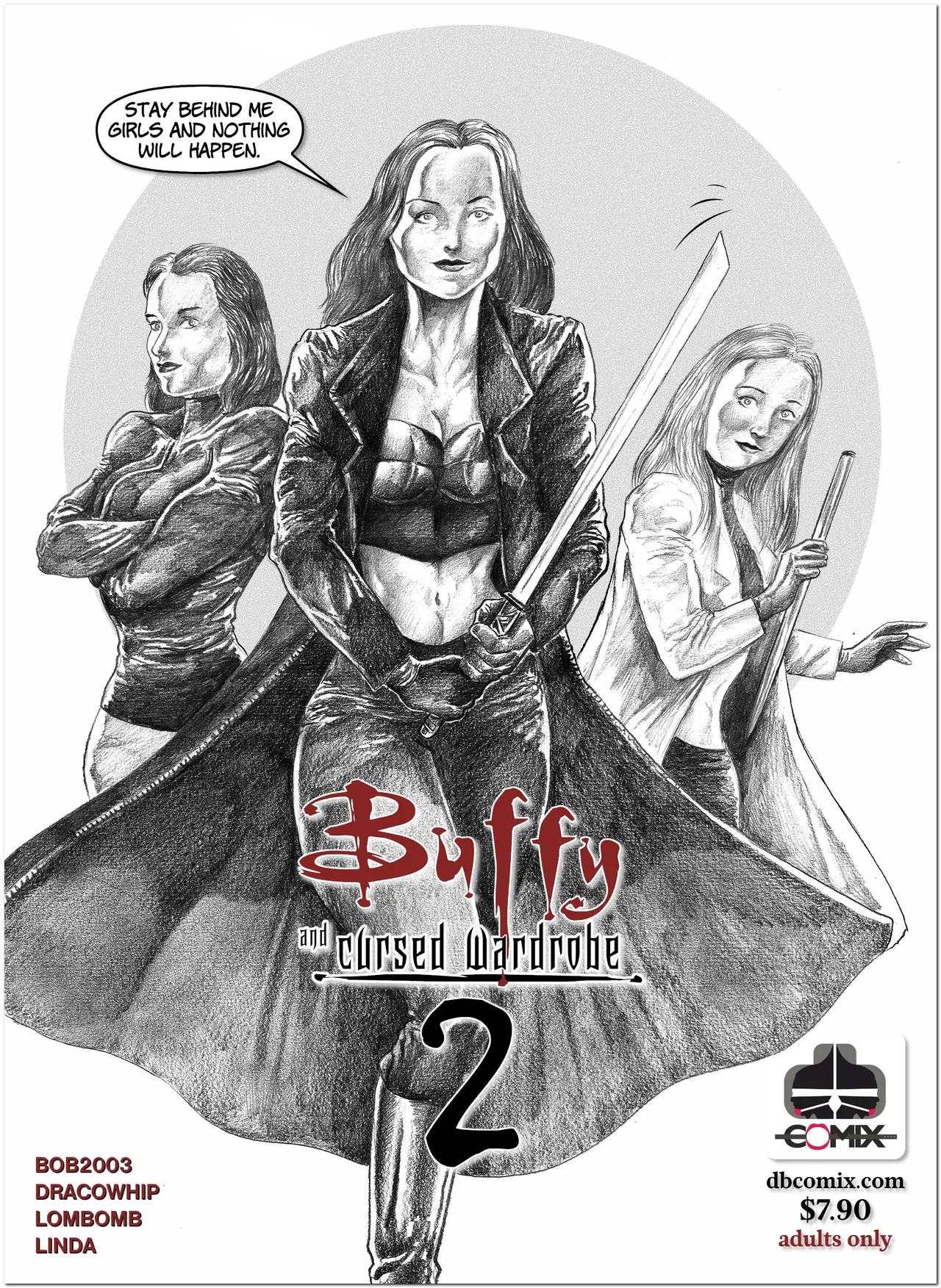 DBComix - Buffy and Cursed Wardrobe 2 page 1 full