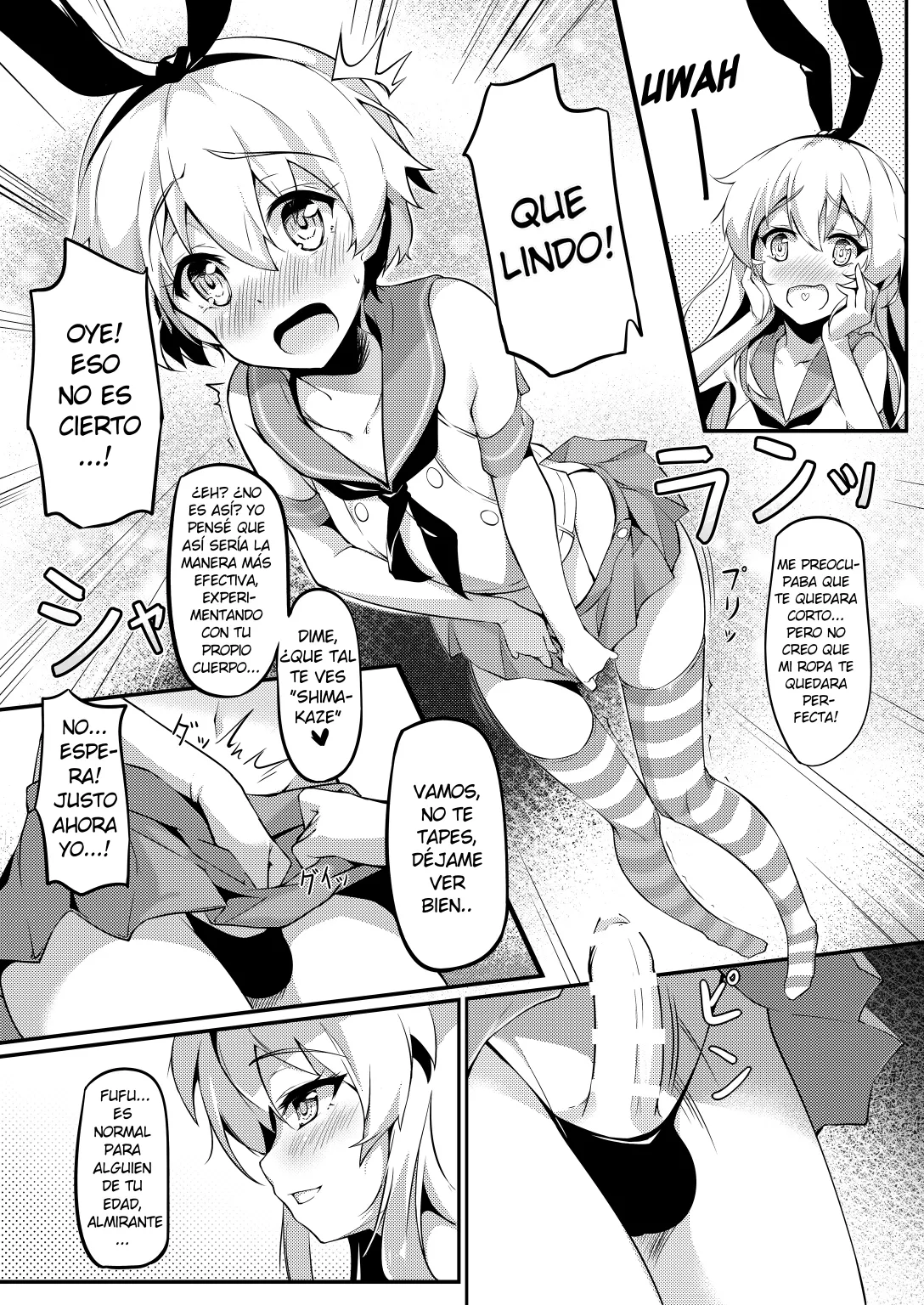 Teitoku no Shota Chinpo ga Itakunaru made Shimakaze ga Tomaranai page 3 full