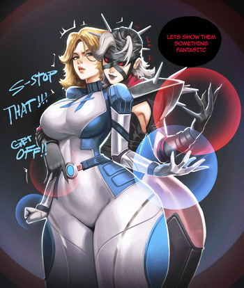 [Chunkymoon] Sue Storm vs Malice (Marvel Rivals) cover