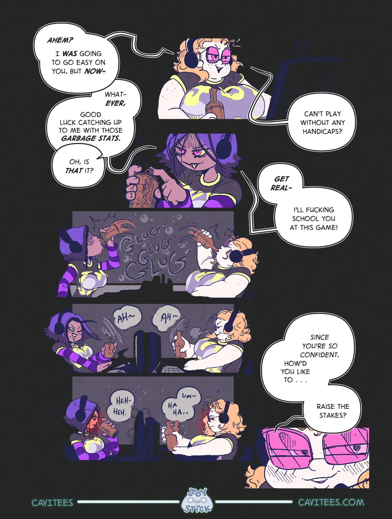 Joy-Stick 5: Strip-Shot page 12 full