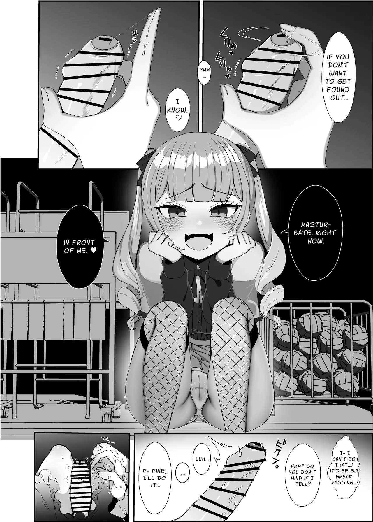 Futanari Lolita vs Jiraikei Mesugaki 〜Kiyowa na Futanari Joshi wo Odoshita hazu ga Gyaku ni Okasare chatta!〜 | Gothic Fashion Futanari vs Jirai-kei Style Provocateur ~Tables Turn on the Blackmailer~ page 11 full